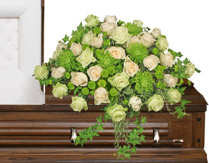 Overflowing Affection Casket Spray