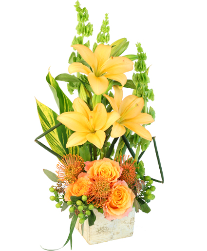 Tropical Honey Floral Design